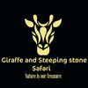 Giraffe and steeping Stone safari