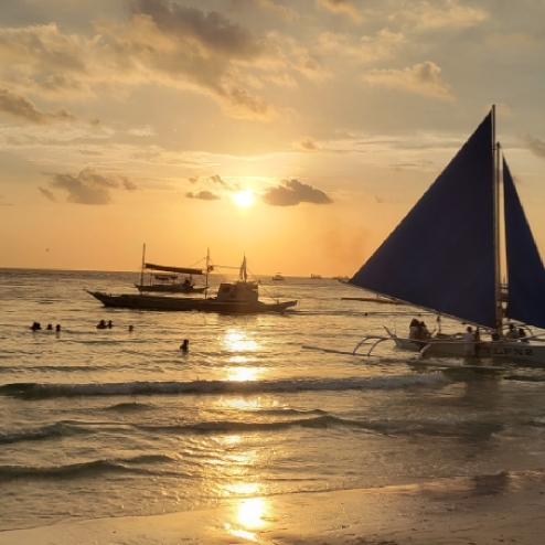 喜歡旅遊的媽媽