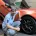 ベイエリアのライト観覧車