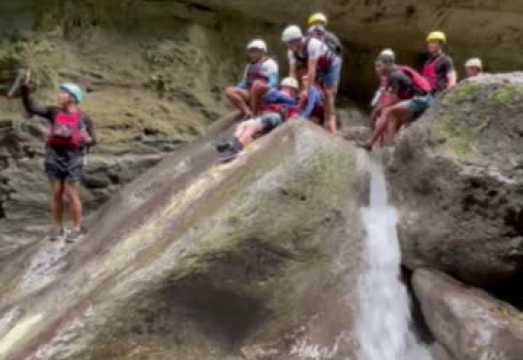 Snorkeling with Whale Sharks in Oslob with Tumalog Falls and Canyoneering in Badian
