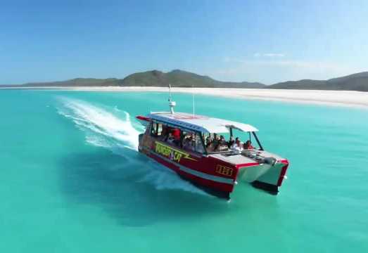 Lazy Cat Travel Airlie Beach Lightning Cat Whitehaven Beach Snorkelling Day Tour