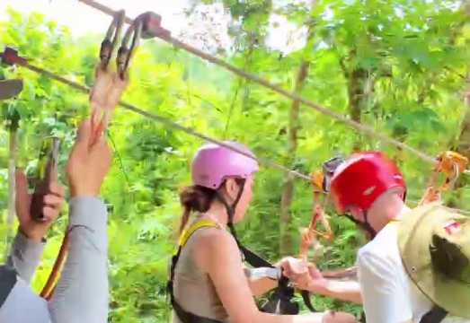Nha Trang Ziplining + ATV and Kayaking Rafting Adventure 1-Day Experience