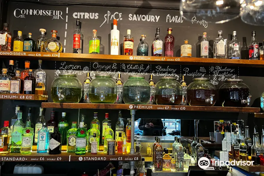 The Bath Distillery Gin Bar