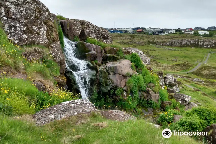 Svartafoss Waterfall