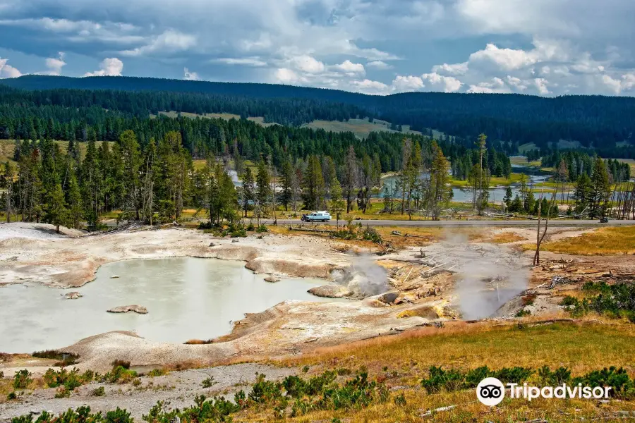 Yellowstone Geysers - Mud Volcano Area