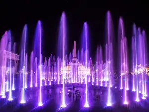 vigan tourist destination Dancing Fountain