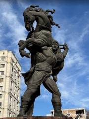 Monument to Baatyr Kaba Uulu Kozhomkul