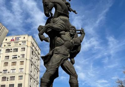 Monument to Baatyr Kaba Uulu Kozhomkul