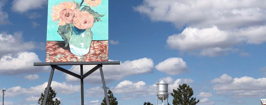 World's Largest Easel