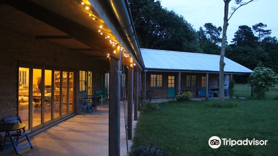 Abbey Home Farm shop and car park