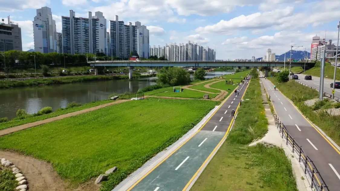 중랑천 주변 호텔