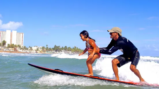 Surfing Puerto Rico