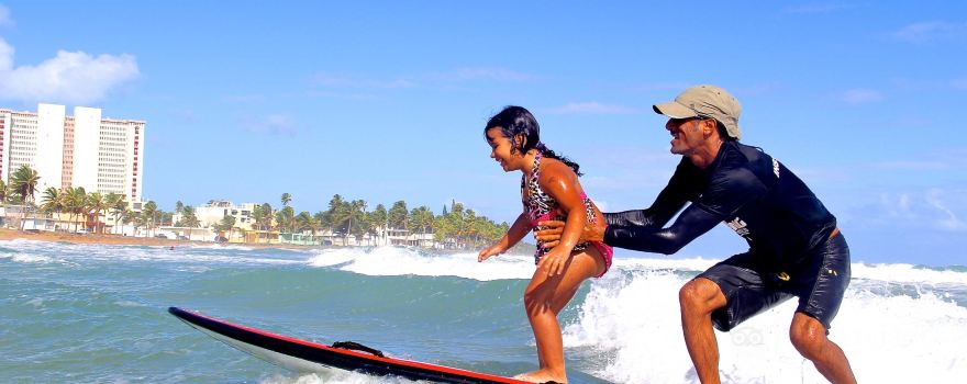 Surfing Puerto Rico