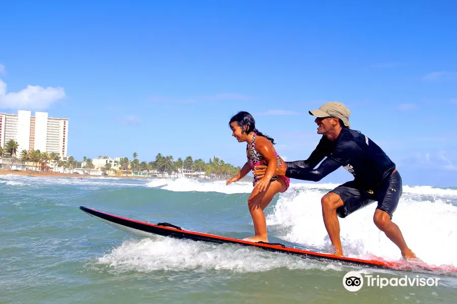 Surfing Puerto Rico