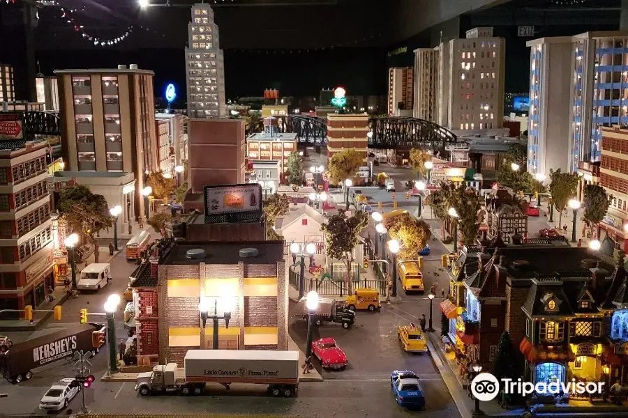 Merchants Square Model Train Exhibit