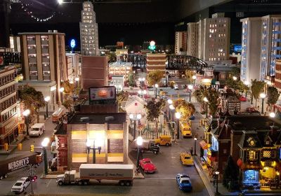 Merchants Square Model Train Exhibit