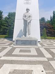 Monument dedicated to the Netherlands detachment united nations in the Korean war
