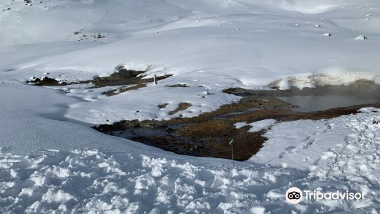 Geothermal area krysuvik