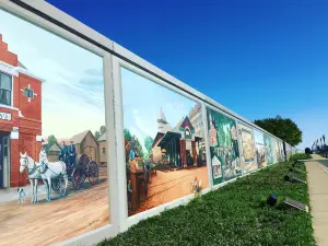 Floodwall Murals