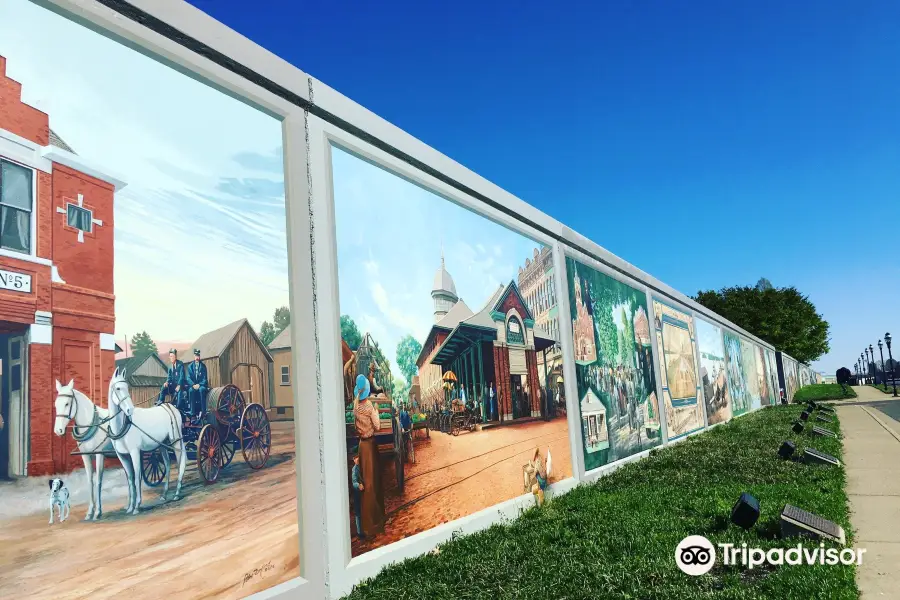 Floodwall Murals