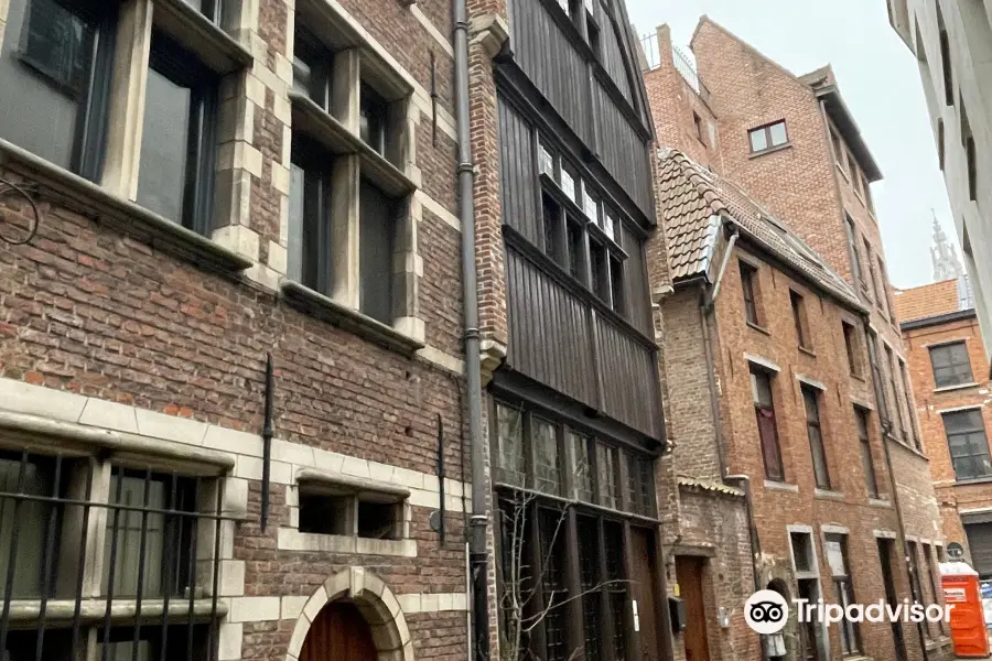 Oudste huis van Antwerpen met houten gevel