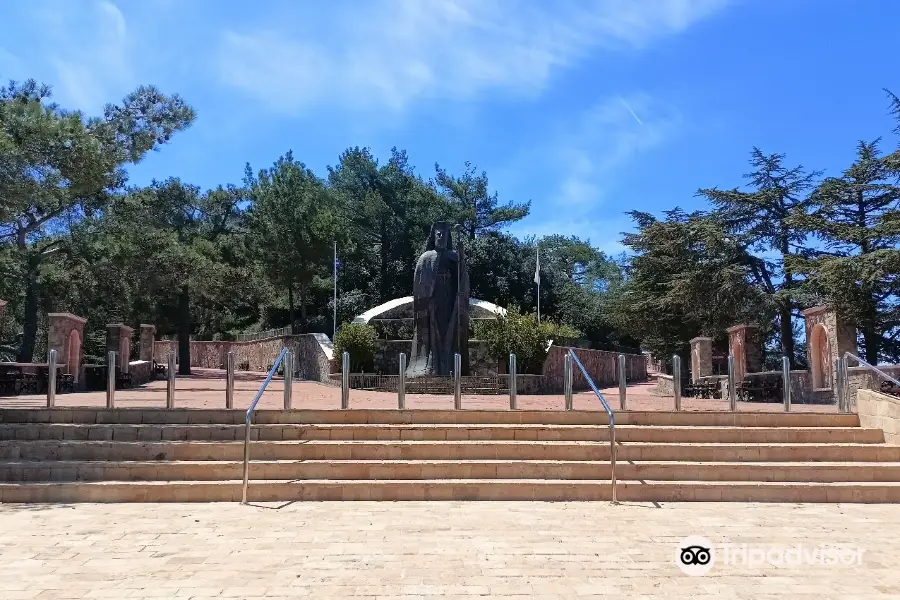 Monument to The First President of Cyprus Archbishop Makarios III