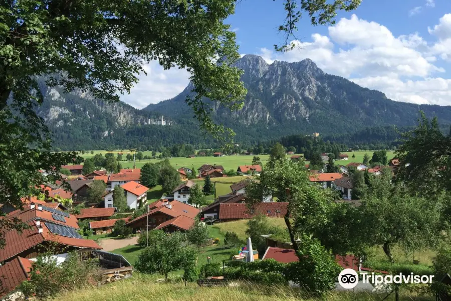 Der Kurpark in Schwangau