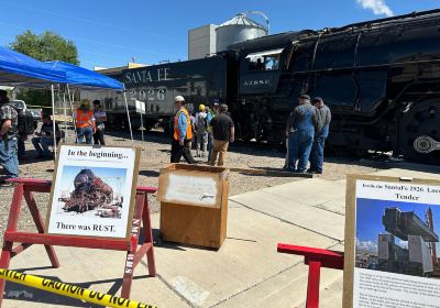 New Mexico Steam Locomotive