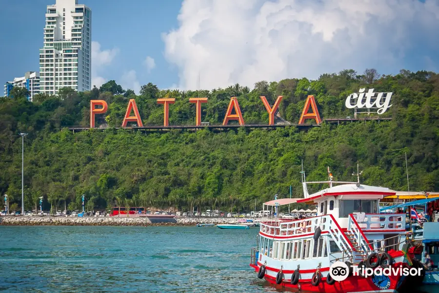 Pattaya City Sign - Viewpoint