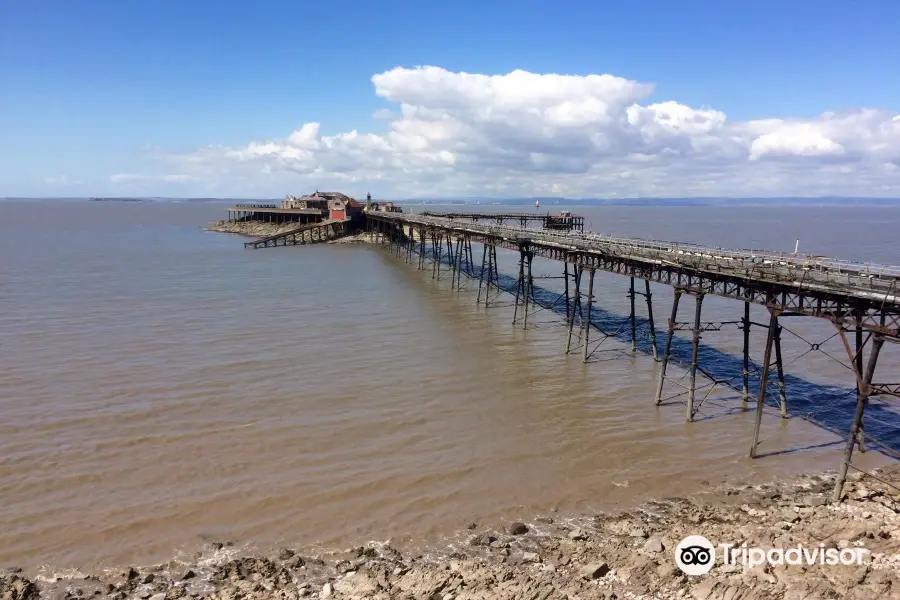 Birnbeck Pier information outlet