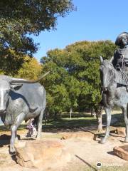 "Branding the Brazos" Sculpture