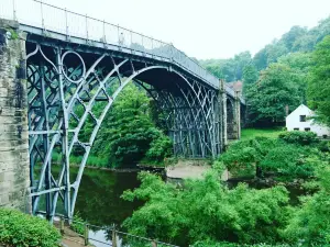 The Iron Bridge and Tollhouse