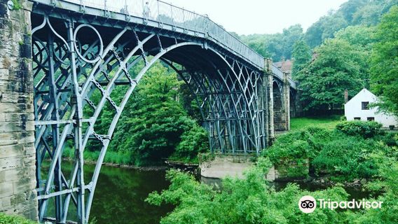 The Iron Bridge and Tollhouse