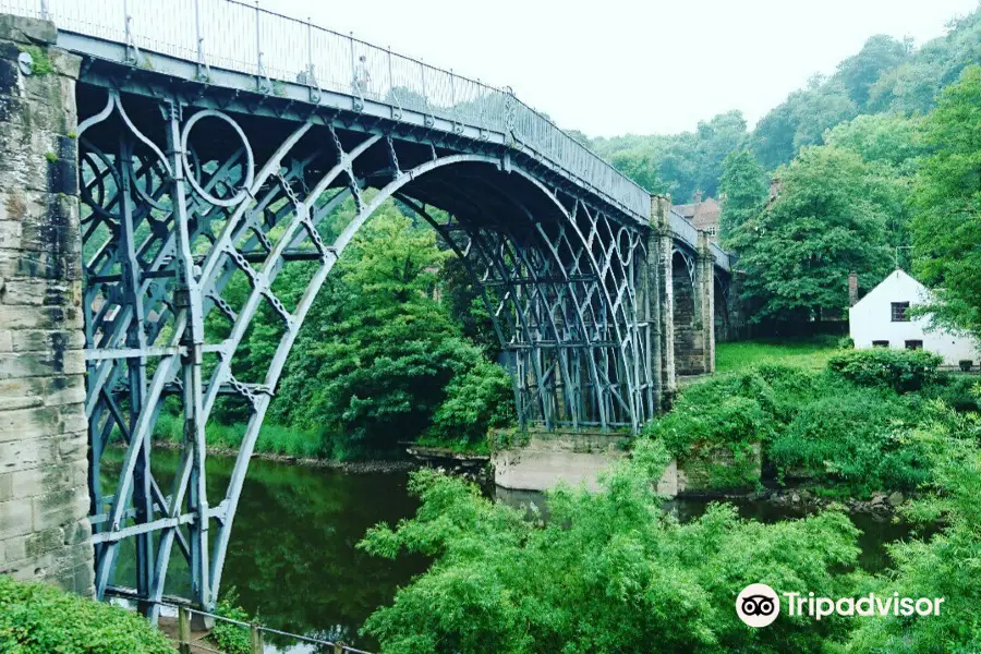 The Iron Bridge and Tollhouse