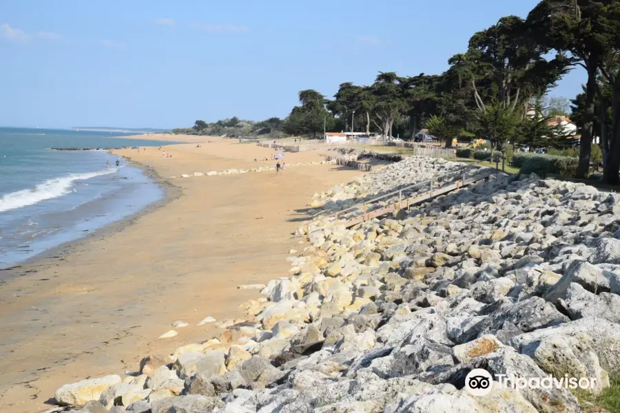 Plage des Saumonards