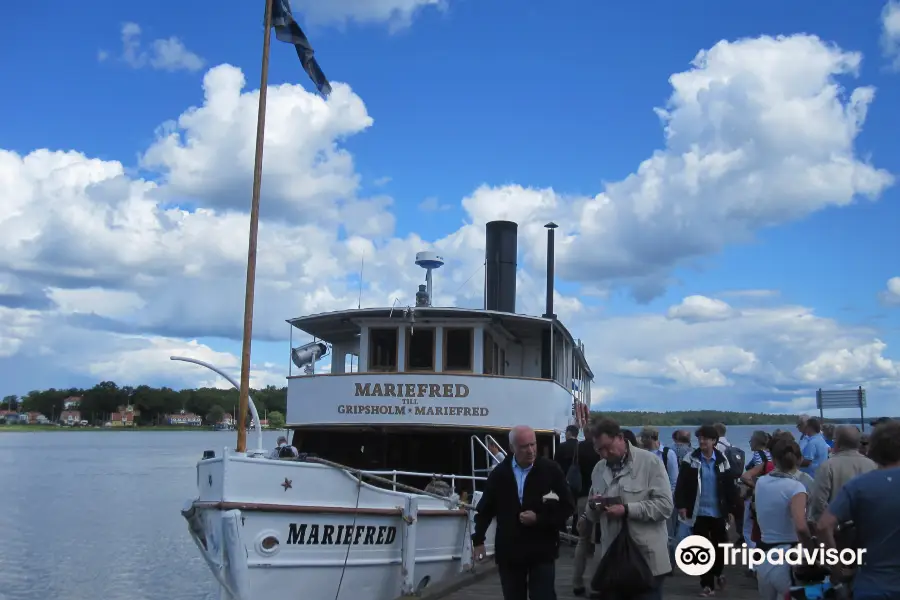 The steamboat S/S Mariefred (Majabåten)