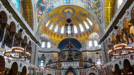 The Naval Cathedral of Saint Nicholas in Kronstadt