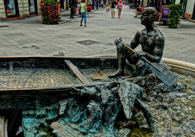 Boatman Sculpture