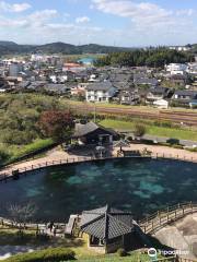 Maruike Pond Spring Water at the foot of Mt. Kirishima