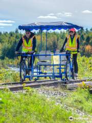 Les velorails de Beaulac-Garthby