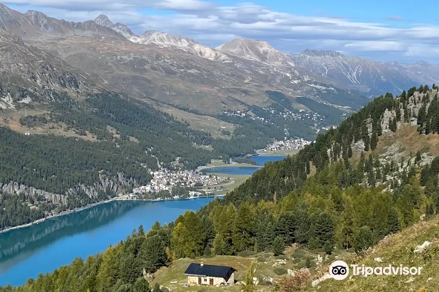 Wasserweg Ils Lejins Sils/Furtschellas