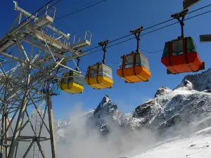 Glacier cable car of Meije