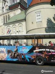Panorama Bus der Zagreber Verkehrsbetriebe