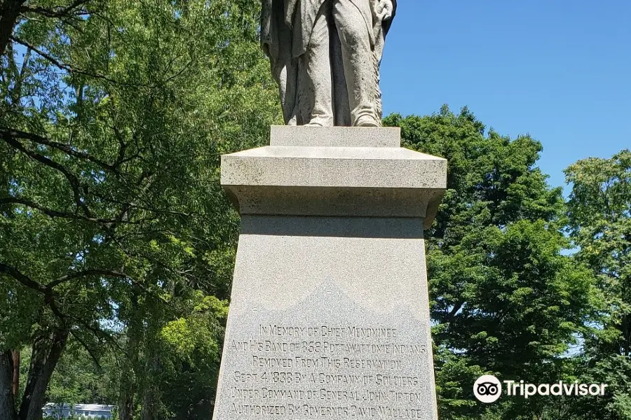 Chief Menominee Monument/Trail of Death