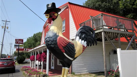 Rooster in a Top Hat