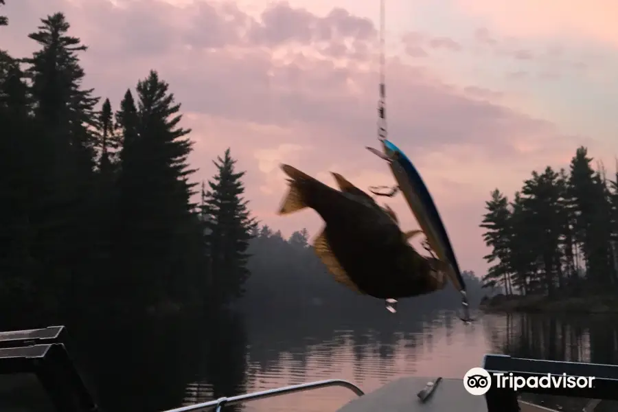 Fishing on Lake Temagami