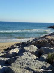 Beach Castelldelfels Barcelona