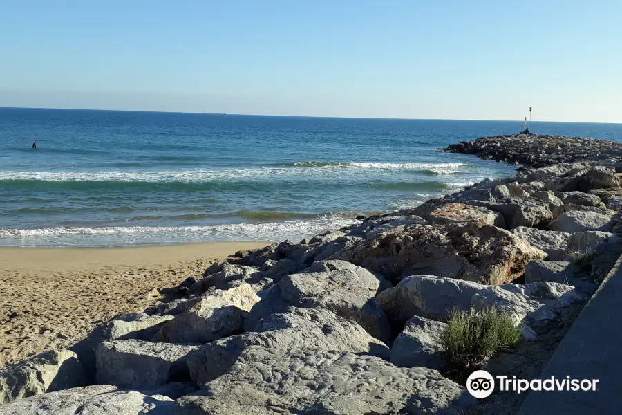 Beach Castelldelfels Barcelona