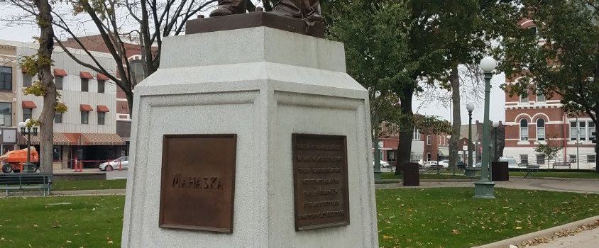 Chief Mahaska Statue
