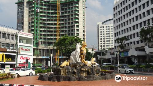 Cat Statue, Kuching, Sarawak.